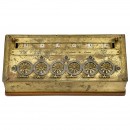 Pascaline(或者算术)计算器，Blaise Pascal的原装计算器 1623-1662年