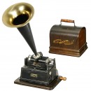 滚筒留声机’Edison Gem’B型 约1905年