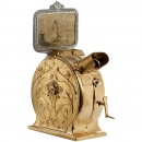 Early German Cast-Iron Art-Nouveau Mutoscope, c. 1900