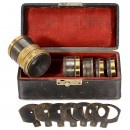Multiple Focus Set by E. Français, Paris, 1882