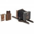 Early Jewell, London Twin-Rail Camera, c. 1880
