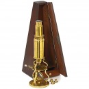 English Culpeper-Style Microscope, c. 1800