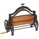 Handcrank-Operated Press Roll