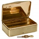 Silver-Gilt Musical Sur-Plateau Snuff Box, 1815