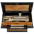 Rare Semi-Helicoidal Interchangeable Musical Box, c. 1880