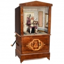 Twenty-Key Barrel Organ by Thibouville Lamy with Automaton by Al