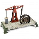 Mechanical Tin Toy Pump, c. 1925