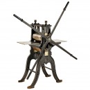 Copper Plate Press Eug. Brisset et Cie, Paris, c. 1875