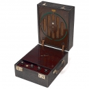 Gnome Suitcase Portable Radio by Rees, c. 1930