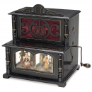 Amorette Organette with 2 Dancing Dolls, c. 1900