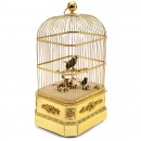 Coin-Activated Triple Singing Bird Automaton by Reuge, c. 1960s