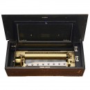 Cylinder Musical Box Playing 10 Airs, c. 1890