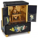 Musical Cigar Dispenser Automaton by Griesbaum, mid 20th Century