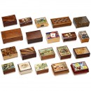 Group of 20 Musical Boxes