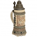 Musical Beer Stein, c. 1900