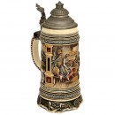 Musical Beer Stein, c. 1900