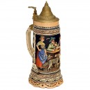 Musical Beer Stein, c. 1900