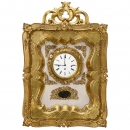 Austrian Musical Picture Frame Clock, c. 1860