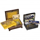 2 Musical Sewing and Jewellery Necessaires