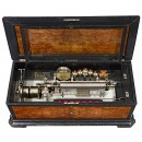 Large Full Orchestral Interchangeable Musical Box by Paillard, c