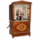 Twenty-Key Barrel Organ by Thibouville Lamy with Automaton by Al