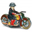 Soldier on Motorcycle