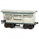 Märklin Seafish Closed Goods Wagon No. 1849/1 Gauge I, c. 1915