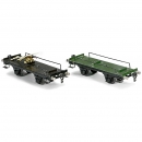 2 Aeroplane Transportation Trucks by Märklin No. 1996/1, Gauge I