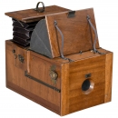 SLR Magazine Camera (9 x 12 cm), c. 1900