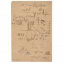 Original Notes by Oskar Barnack, 1932