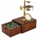 Early Brass Dissecting Microscope by Charles Chevalier, c. 1840