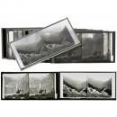 14 Stereo Slides (9 x 18) by Ferrier et Soulier, c. 1870