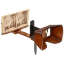 Danish Mahogany Stereo Viewer, c. 1880