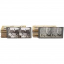 104 Stereo Cards: Munich, Frankfurt, Heidelberg, Cologne, 1895–1