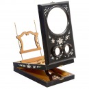 Large Graphoscope with Floral Designs, c. 1880