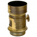 Brass Lens by Carl Dietzler, 2.0/approx. 18 cm (7 in.), c. 1855