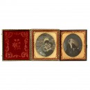 2 Nice Ambrotypes, c. 1860–70
