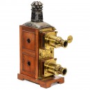 Bi-Unial Magic Lantern by J. Place, Birmingham, c. 1880