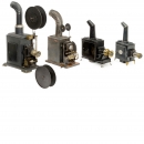 4 Metal Magic Lanterns, c. 1900–1920
