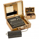 Ciphering Machine Enigma (K-Model) with additional Lamp Panel, c
