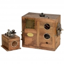 French Airman's Spark Transmitter with Morse Key, c. 1915