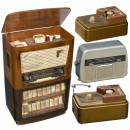Collection of Tefifon Sound Tape Players, c. 1956