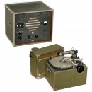 Telefunken Amplifier with 2 Disc-Cutting Machines, c. 1935