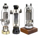 3 Transmitter Tubes, 1930 onwards