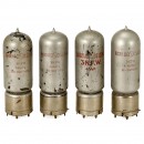 4 Triple Triodes Loewe 3NFW, c. 1929