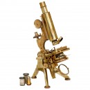 Compound Monocular Microscope by Watson, c. 1890