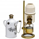 American Microscope Oil Lamp, c. 1870