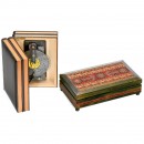 Two 4 ½-Inch Disc Musical Boxes by Thorens