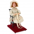 Contemporary Musical Knitting Lady Automaton by Michel Marcu, 20