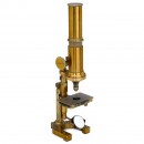 Rare German Compound Microscope by H. Dankers, c. 1880